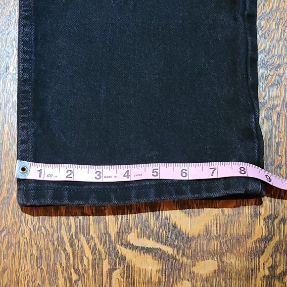 Men's Black Wrangler Jeans Size 40x34 - Picture 8 of 8